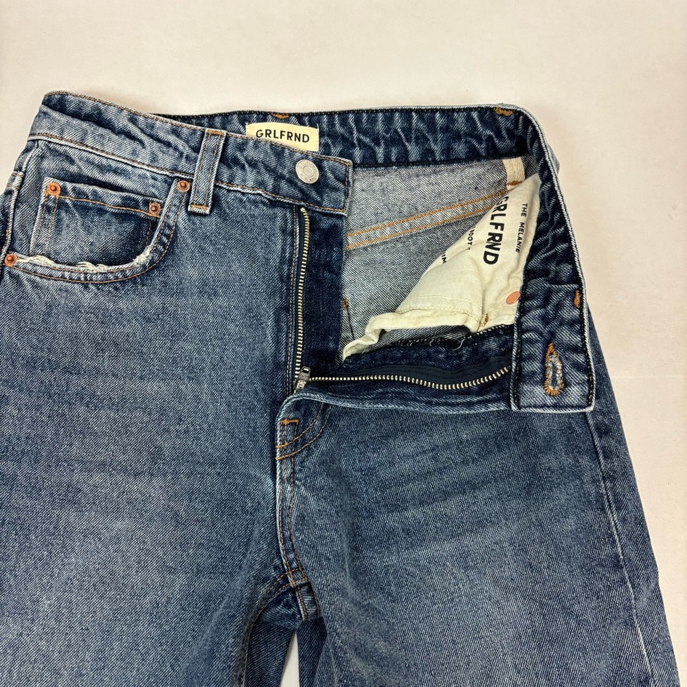 GRLFRND Melanie High Rise Boot Cut Jeans in Los Feliz Size 24 - Picture 5 of 14
